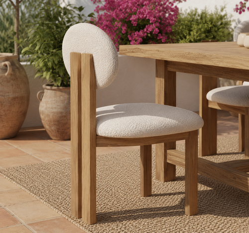 Chaise_Alba bois exotique 