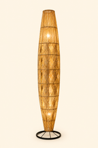 Lampe Dune en rotin au design artisanal