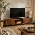 meuble TV en bois massif