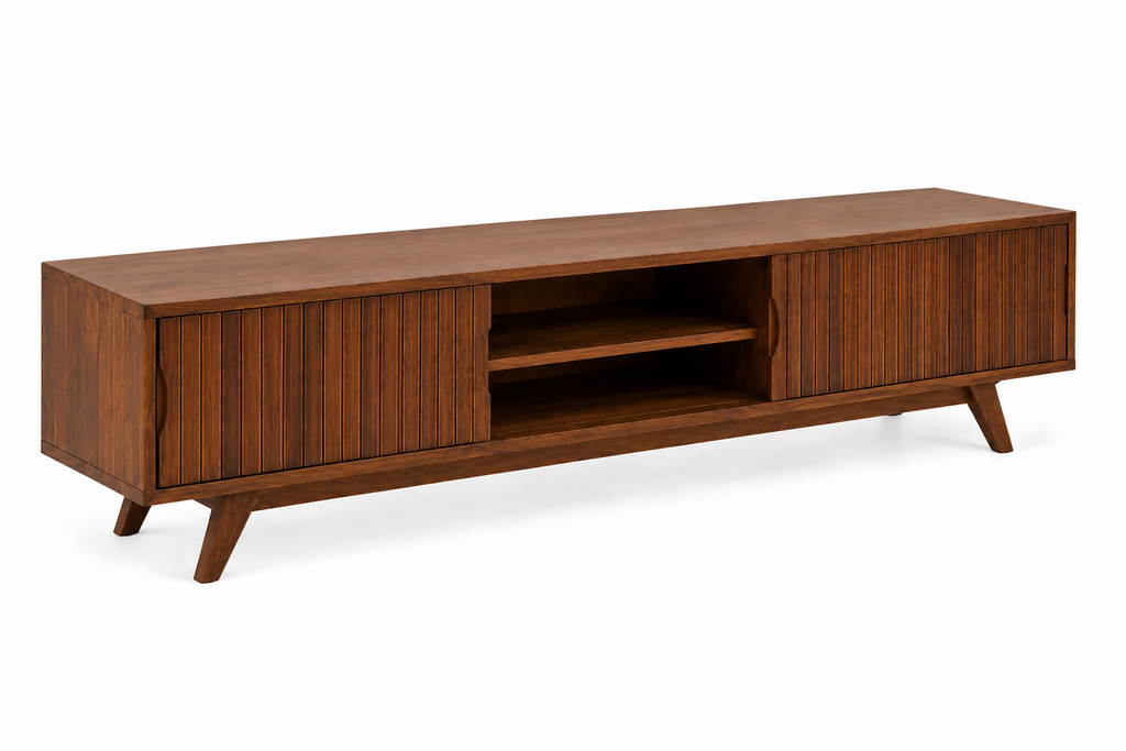 mobilier en bois exotique