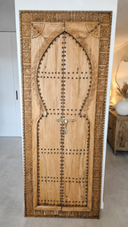 Porte Kasbah – Porte en bois sculptée à la main