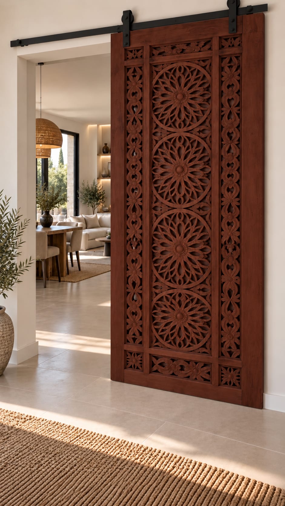 Portes coulissantes Moucharabieh