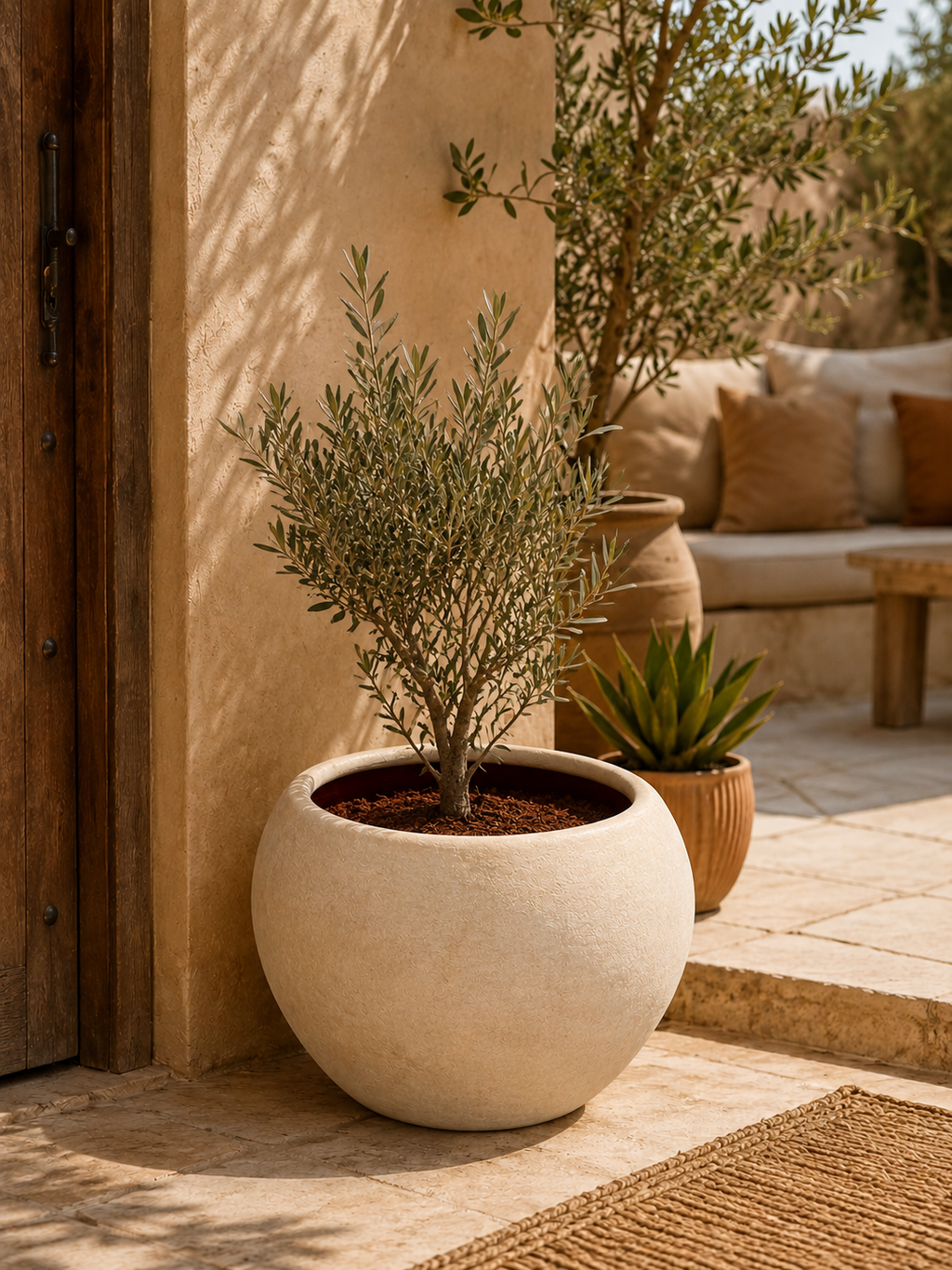 Pot Oasis en terre cuite 