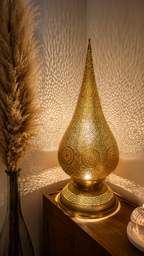 la Lampe Kasbah  Laiton 