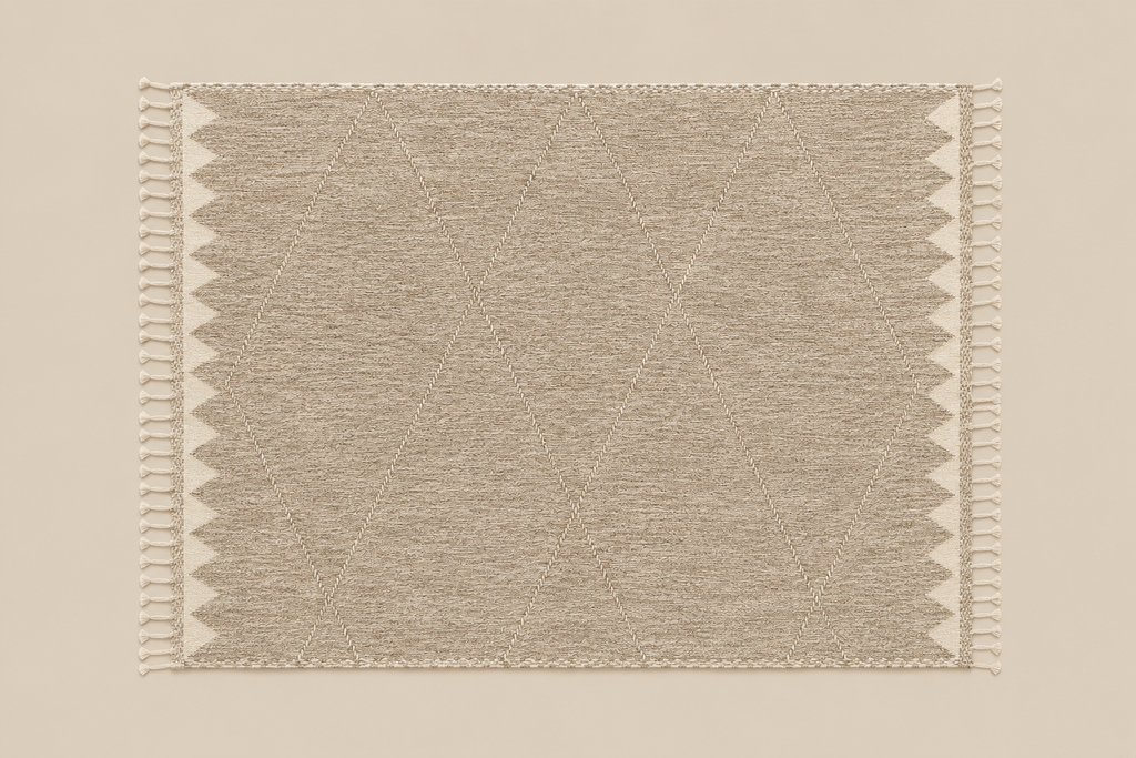 Tapis Soléa Tapis mise en scène dans une décoration moderne